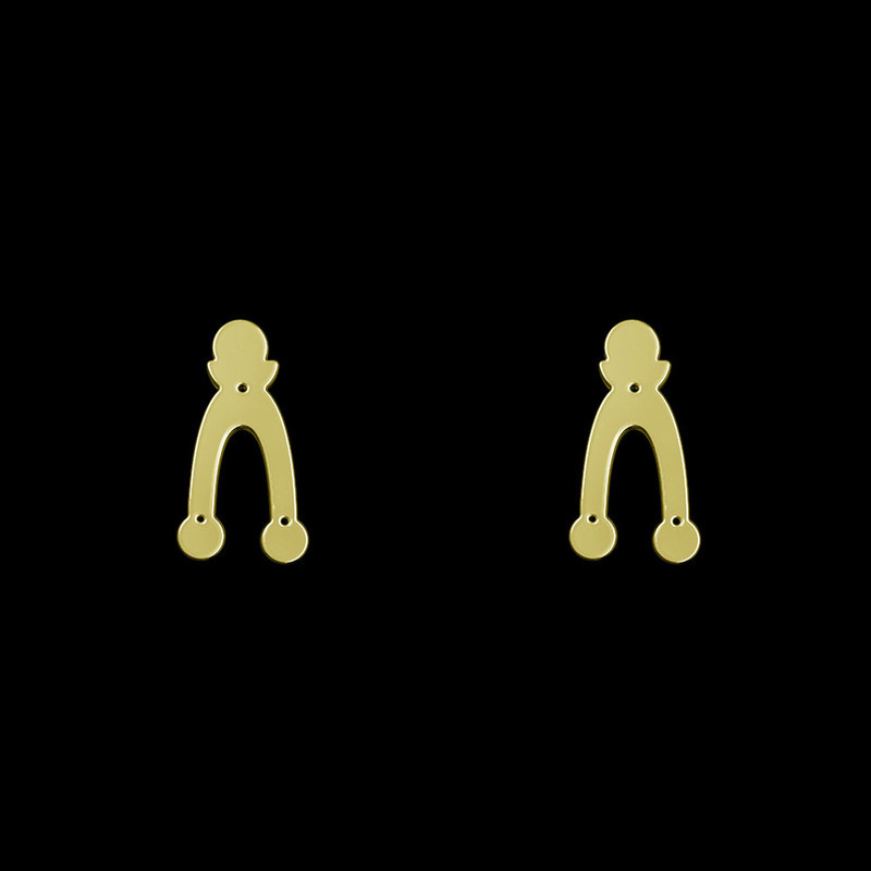 گوشواره طلا 18 عیار زنانه مدوپد مدل هندسی کد GA1-12261 گوشواره طلا 18 عیار زنانه مدوپد مدل هندسی کد GA1-12261