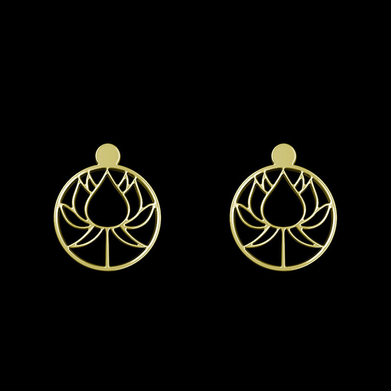 گوشواره طلا 18 عیار زنانه مدوپد مدل گل کد GA1-12287 گوشواره طلا 18 عیار زنانه مدوپد مدل گل کد GA1-12287