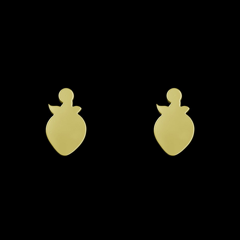 گوشواره طلا 18 عیار زنانه مدوپد مدل توت فرنگی کد GA1-12311 گوشواره طلا 18 عیار زنانه مدوپد مدل توت فرنگی کد GA1-12311