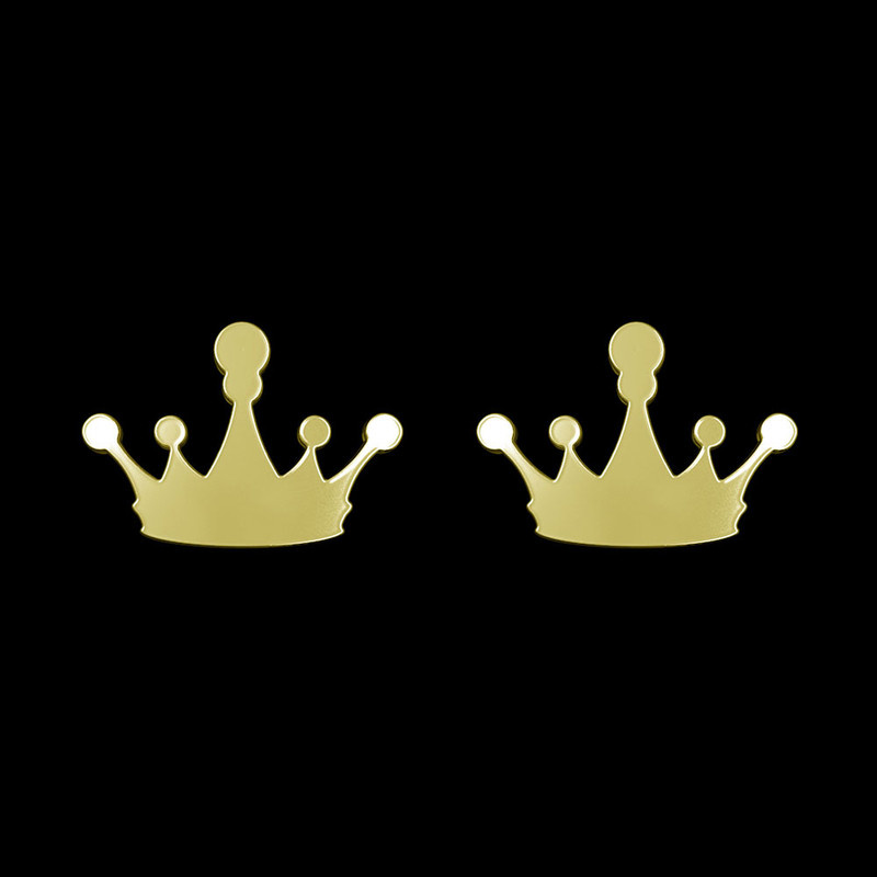 گوشواره طلا 18 عیار زنانه مدوپد مدل تاج کد GA1-12321 گوشواره طلا 18 عیار زنانه مدوپد مدل تاج کد GA1-12321