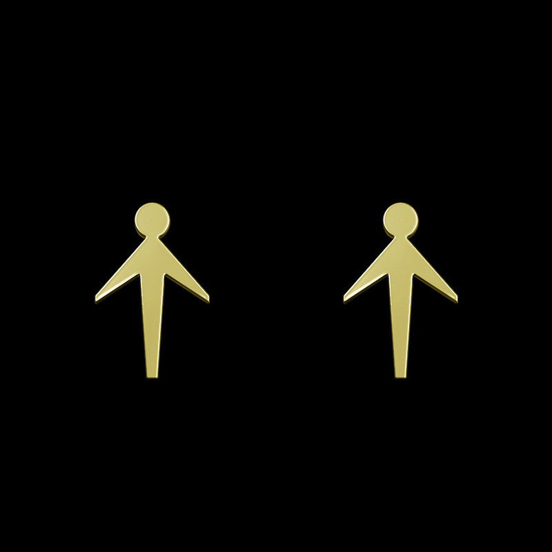 گوشواره طلا 18 عیار زنانه مدوپد مدل فلش کد GA1-12328 گوشواره طلا 18 عیار زنانه مدوپد مدل فلش کد GA1-12328