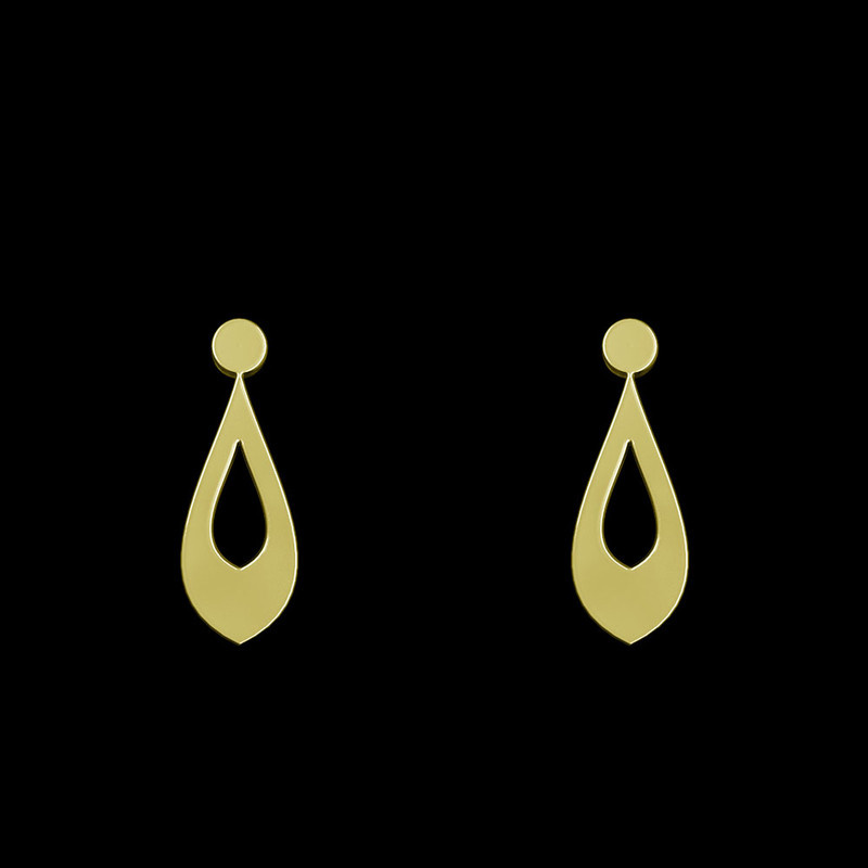 گوشواره طلا 18 عیار زنانه مدوپد مدل اشک کد GA1-12402 گوشواره طلا 18 عیار زنانه مدوپد مدل اشک کد GA1-12402