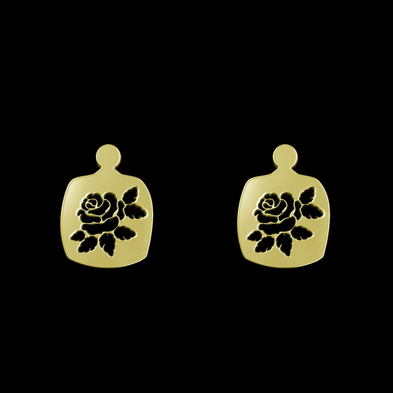 گوشواره طلا 18 عیار زنانه مدوپد مدل گل کد GA1-12464 گوشواره طلا 18 عیار زنانه مدوپد مدل گل کد GA1-12464