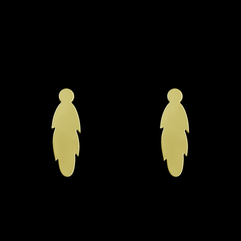 گوشواره طلا 18 عیار زنانه مدوپد مدل پر کد GA1-12733 گوشواره طلا 18 عیار زنانه مدوپد مدل پر کد GA1-12733