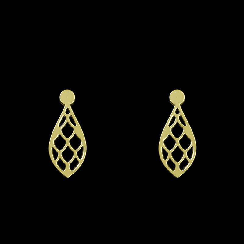 گوشواره طلا 18 عیار زنانه مدوپد مدل اشک کد GA1-12840 گوشواره طلا 18 عیار زنانه مدوپد مدل اشک کد GA1-12840