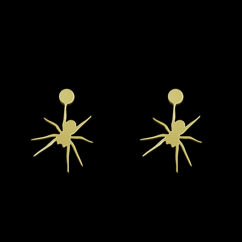 گوشواره طلا 18 عیار زنانه مدوپد مدل عنکبوت کد GA1-13041 گوشواره طلا 18 عیار زنانه مدوپد مدل عنکبوت کد GA1-13041