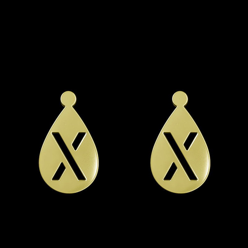 گوشواره طلا 18 عیار زنانه مدوپد مدل حرف x کد GA1-13137 گوشواره طلا 18 عیار زنانه مدوپد مدل حرف x کد GA1-13137