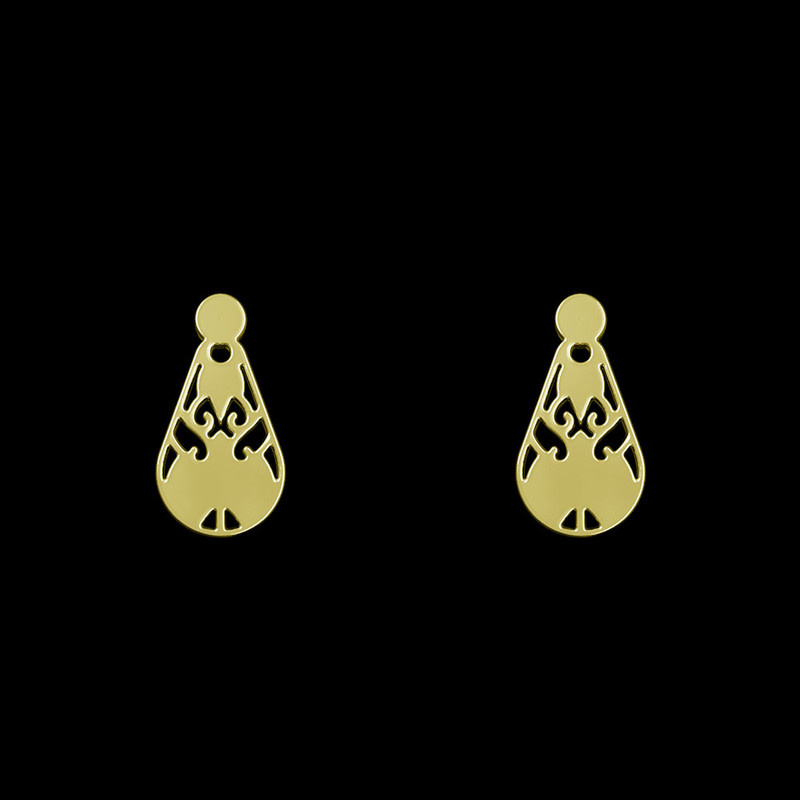 گوشواره طلا 18 عیار زنانه مدوپد مدل هندسی کد GA1-13141 گوشواره طلا 18 عیار زنانه مدوپد مدل هندسی کد GA1-13141