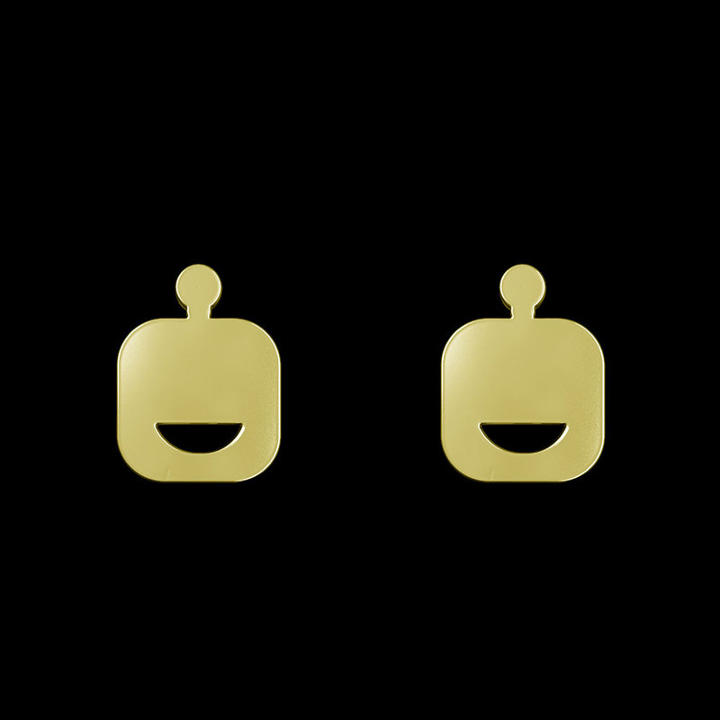 گوشواره طلا 18 عیار زنانه مدوپد مدل ایموجی کد GA1-13222 گوشواره طلا 18 عیار زنانه مدوپد مدل ایموجی کد GA1-13222