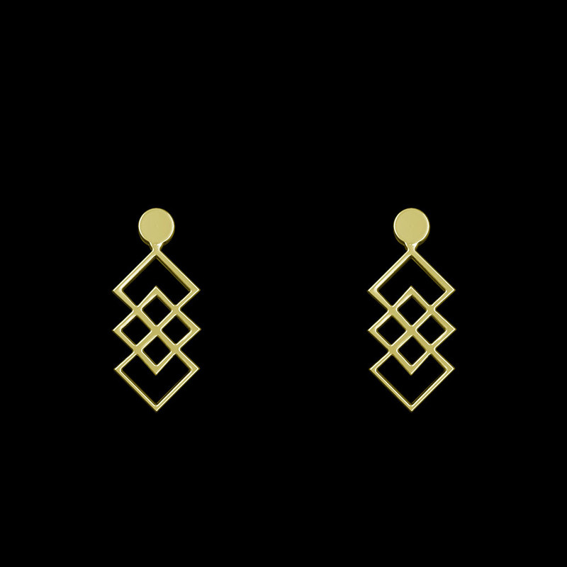 گوشواره طلا 18 عیار زنانه مدوپد مدل اشک کد GA1-13243 گوشواره طلا 18 عیار زنانه مدوپد مدل اشک کد GA1-13243