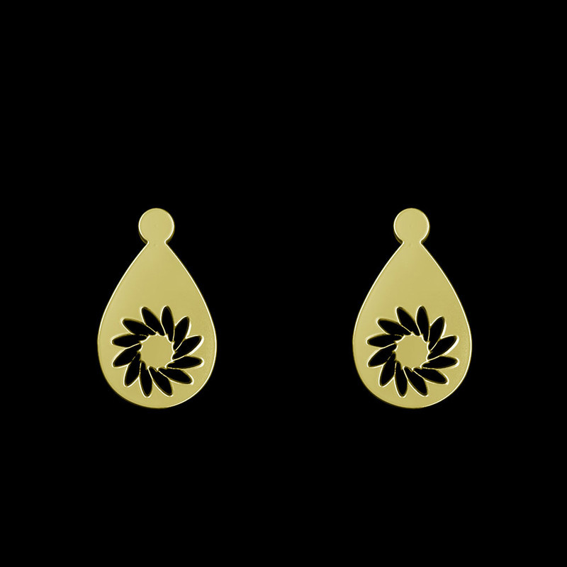 گوشواره طلا 18 عیار زنانه مدوپد مدل هندسی کد GA1-13271 گوشواره طلا 18 عیار زنانه مدوپد مدل هندسی کد GA1-13271