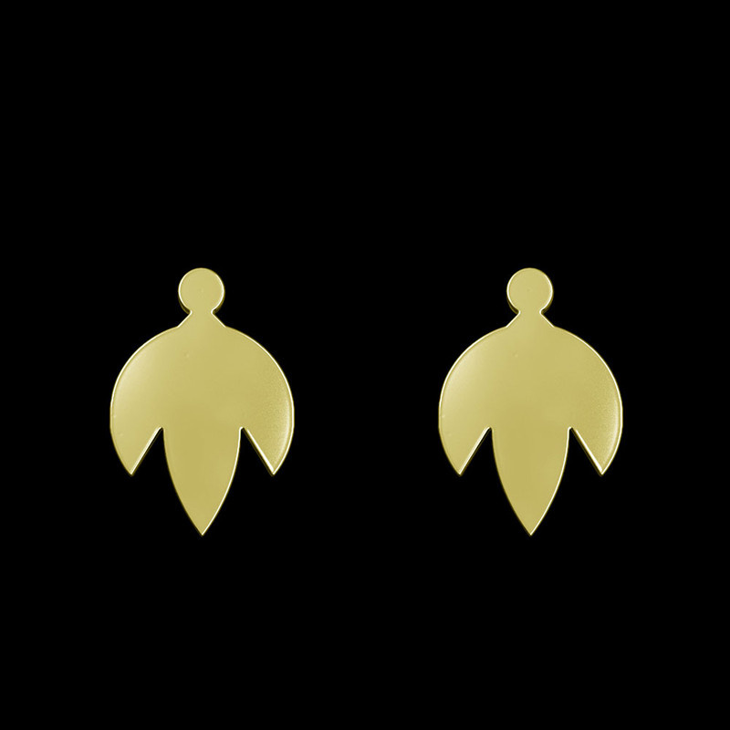 گوشواره طلا 18 عیار زنانه مدوپد مدل هندسی کد GA1-13274 گوشواره طلا 18 عیار زنانه مدوپد مدل هندسی کد GA1-13274