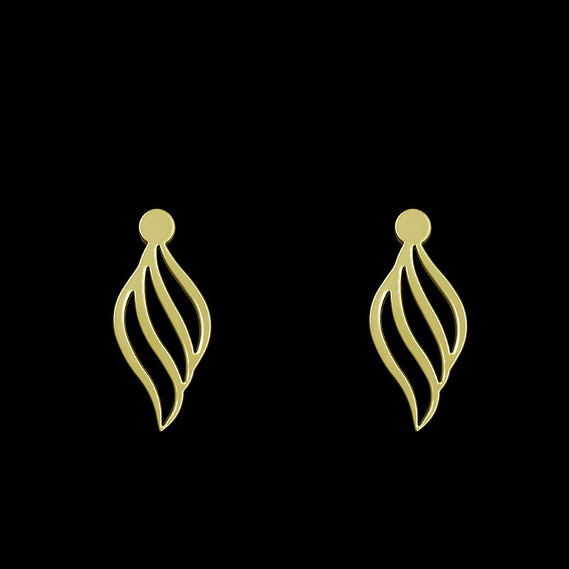 گوشواره طلا 18 عیار زنانه مدوپد مدل هندسی کد GA1-13276 گوشواره طلا 18 عیار زنانه مدوپد مدل هندسی کد GA1-13276