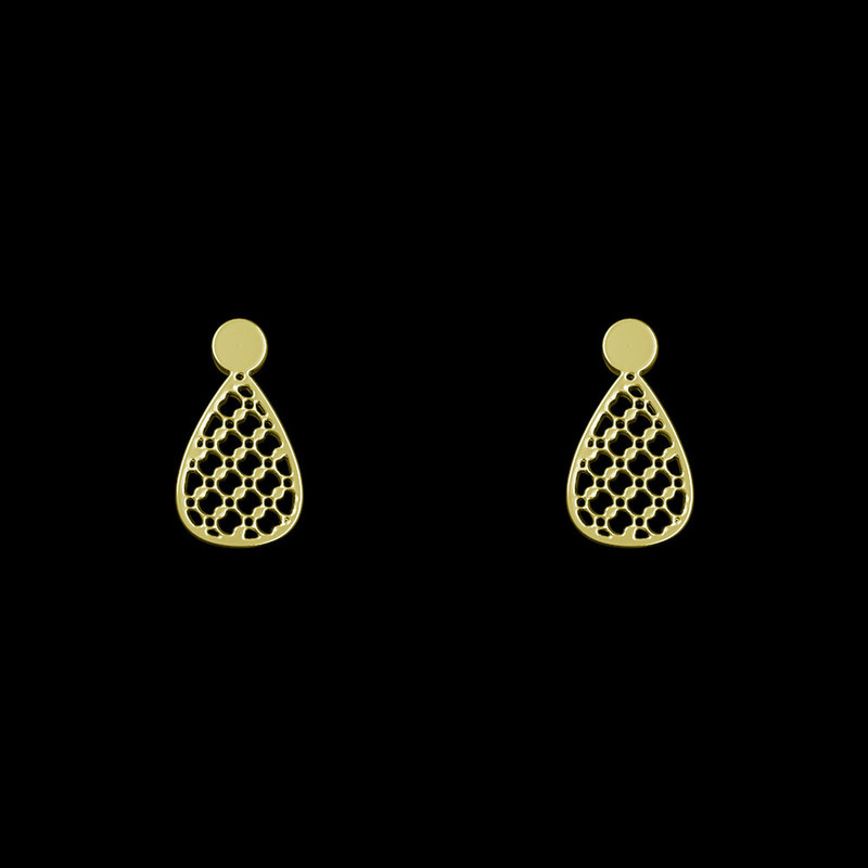 گوشواره طلا 18 عیار زنانه مدوپد مدل هندسی کد GA1-13337 گوشواره طلا 18 عیار زنانه مدوپد مدل هندسی کد GA1-13337