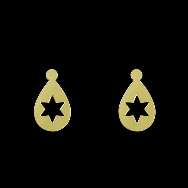 گوشواره طلا 18 عیار زنانه مدوپد مدل ستاره کد GA1-13398 گوشواره طلا 18 عیار زنانه مدوپد مدل ستاره کد GA1-13398