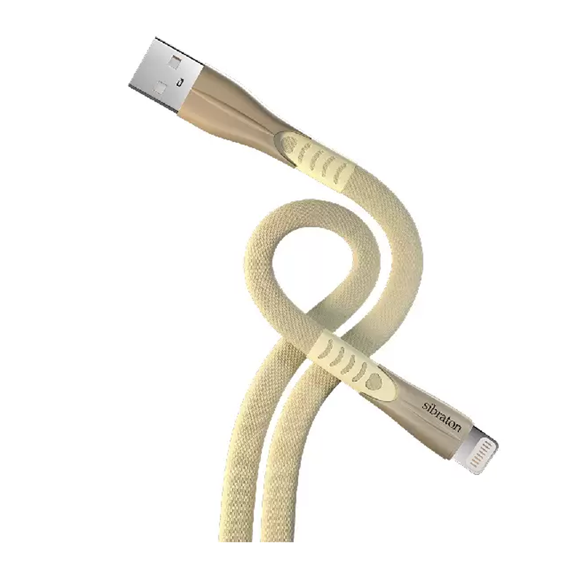 کابل لایتنینگ سیبراتون مدل S255i طول 1.1 متر-خاکستری