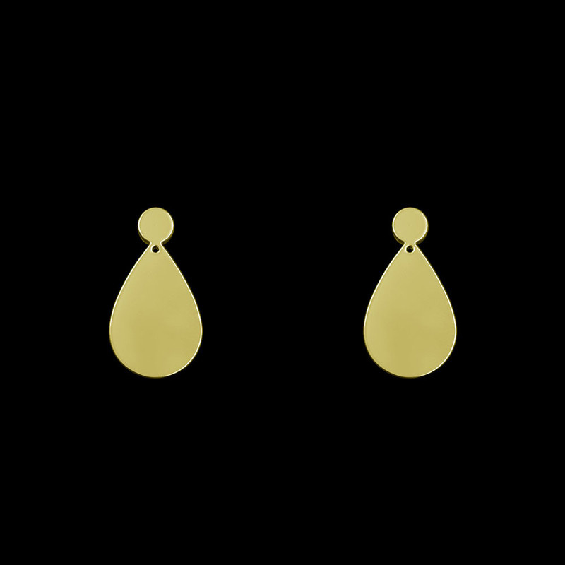 گوشواره طلا 18 عیار زنانه مدوپد مدل اشک کد GA1-13526 گوشواره طلا 18 عیار زنانه مدوپد مدل اشک کد GA1-13526