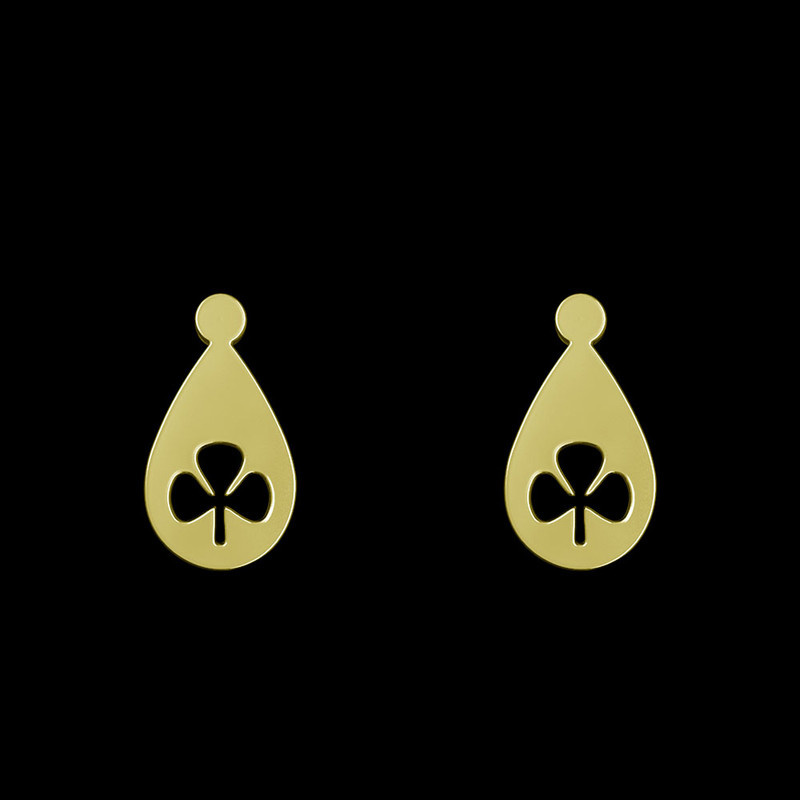 گوشواره طلا 18 عیار زنانه مدوپد مدل هندسی کد GA1-13532 گوشواره طلا 18 عیار زنانه مدوپد مدل هندسی کد GA1-13532