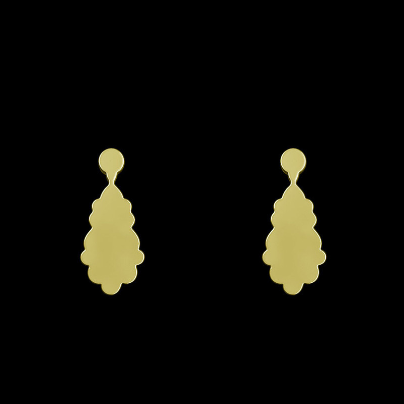 گوشواره طلا 18 عیار زنانه مدوپد مدل هندسی کد GA1-13567 گوشواره طلا 18 عیار زنانه مدوپد مدل هندسی کد GA1-13567