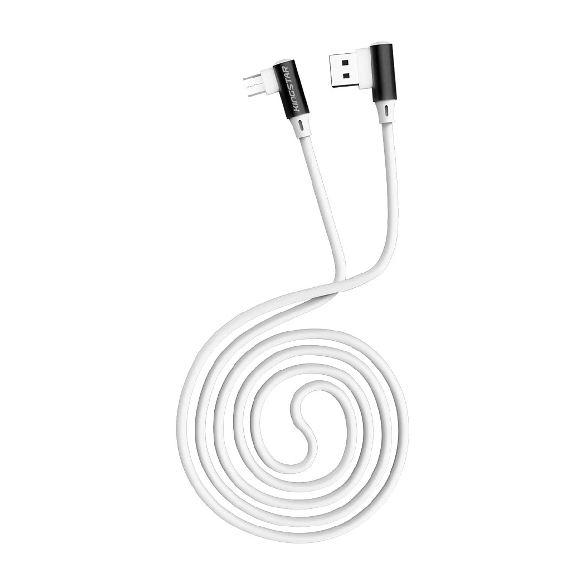 کابل میکرو یو اس بی کینگ استار مدل K90A طول 1.2 متر-مشکی کابل میکرو یو اس بی کینگ استار مدل K90A طول 1.2 متر-مشکی