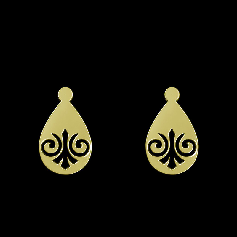 گوشواره طلا 18 عیار زنانه مدوپد مدل هندسی کد GA1-13627 گوشواره طلا 18 عیار زنانه مدوپد مدل هندسی کد GA1-13627