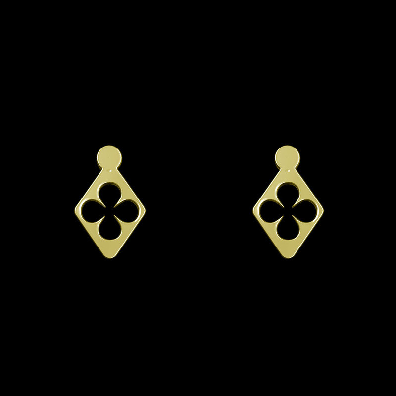 گوشواره طلا 18 عیار زنانه مدوپد مدل گل کد GA1-13783 گوشواره طلا 18 عیار زنانه مدوپد مدل گل کد GA1-13783