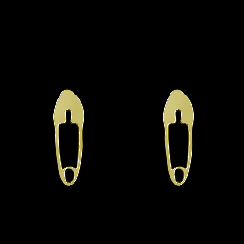 گوشواره طلا 18 عیار زنانه مدوپد مدل سنجاق کد GA1-13807 گوشواره طلا 18 عیار زنانه مدوپد مدل سنجاق کد GA1-13807