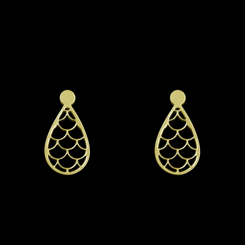 گوشواره طلا 18 عیار زنانه مدوپد مدل هندسی کد GA1-13888 گوشواره طلا 18 عیار زنانه مدوپد مدل هندسی کد GA1-13888