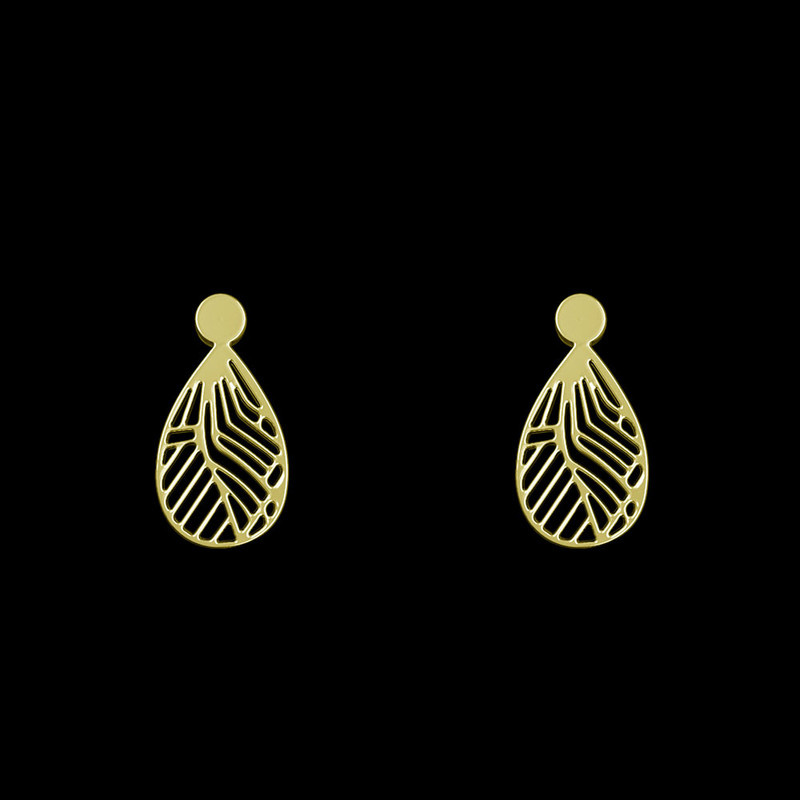 گوشواره طلا 18 عیار زنانه مدوپد مدل هندسی کد GA1-13908 گوشواره طلا 18 عیار زنانه مدوپد مدل هندسی کد GA1-13908