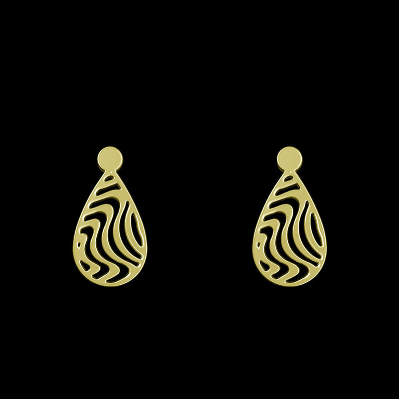 گوشواره طلا 18 عیار زنانه مدوپد مدل هندسی کد GA1-13930 گوشواره طلا 18 عیار زنانه مدوپد مدل هندسی کد GA1-13930