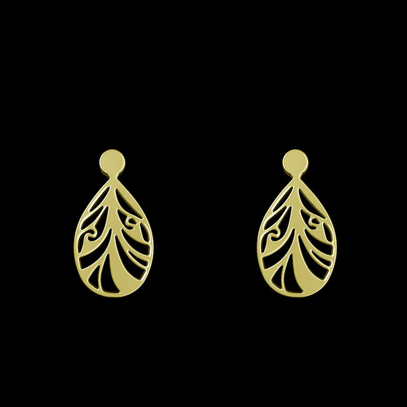 گوشواره طلا 18 عیار زنانه مدوپد مدل هندسی کد GA1-14028 گوشواره طلا 18 عیار زنانه مدوپد مدل هندسی کد GA1-14028