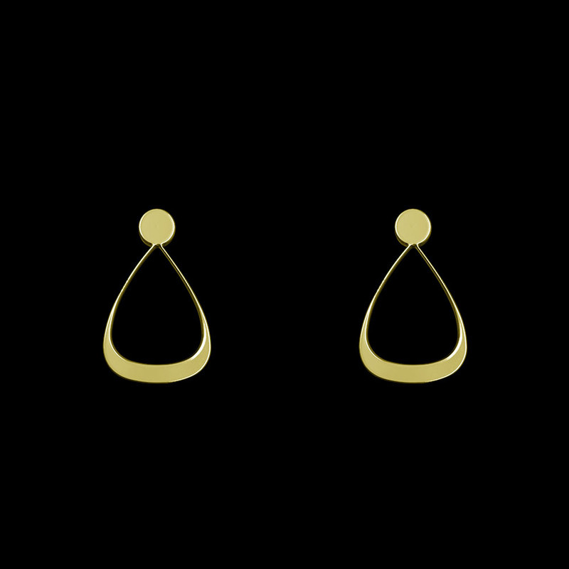 گوشواره طلا 18 عیار زنانه مدوپد مدل هندسی کد GA1-14033 گوشواره طلا 18 عیار زنانه مدوپد مدل هندسی کد GA1-14033