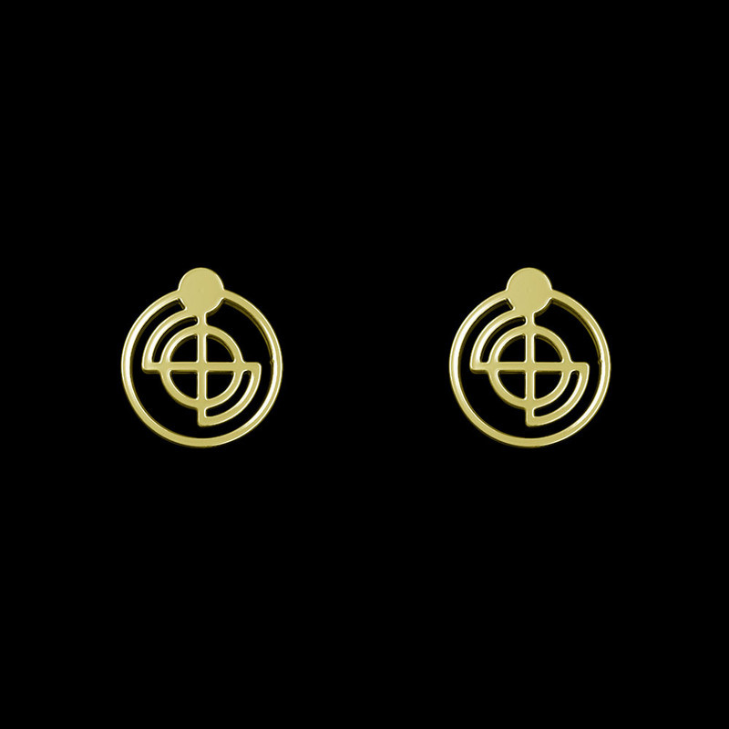 گوشواره طلا 18 عیار زنانه مدوپد مدل هندسی کد GA1-14075 گوشواره طلا 18 عیار زنانه مدوپد مدل هندسی کد GA1-14075