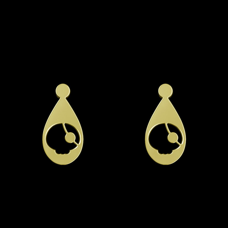 گوشواره طلا 18 عیار زنانه مدوپد مدل هندسی کد GA1-14109 گوشواره طلا 18 عیار زنانه مدوپد مدل هندسی کد GA1-14109