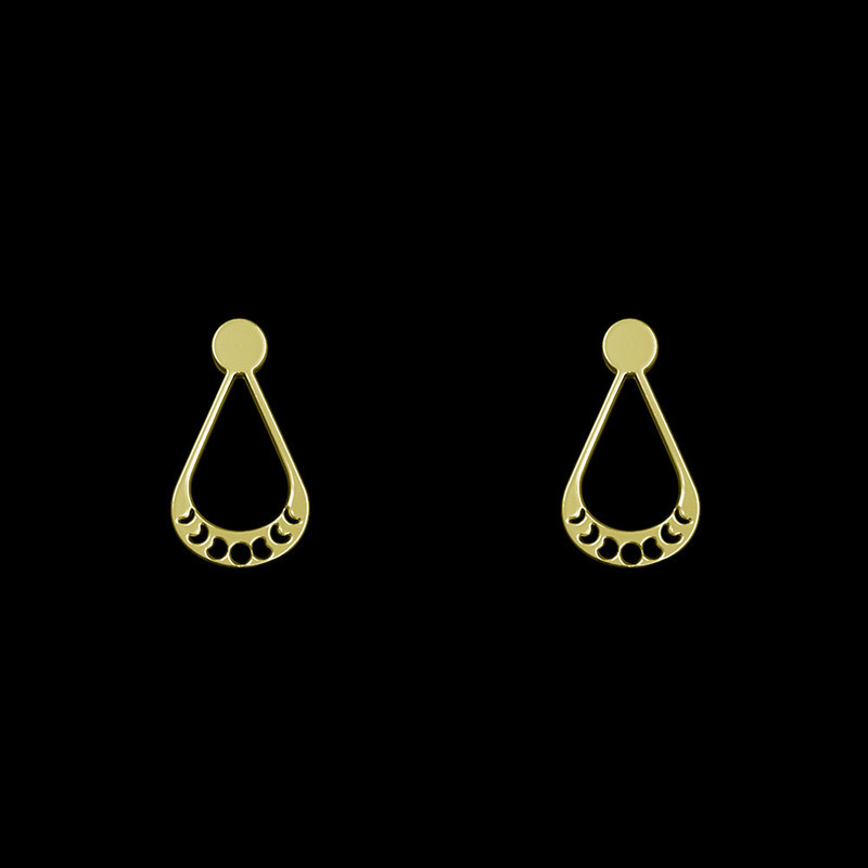 گوشواره طلا 18 عیار زنانه مدوپد مدل هندسی کد GA1-14139 گوشواره طلا 18 عیار زنانه مدوپد مدل هندسی کد GA1-14139