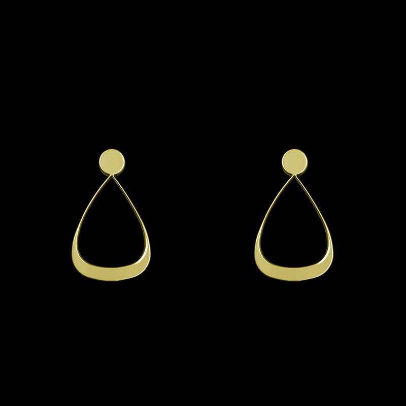 گوشواره طلا 18 عیار زنانه مدوپد مدل هندسی کد GA1-14172 گوشواره طلا 18 عیار زنانه مدوپد مدل هندسی کد GA1-14172