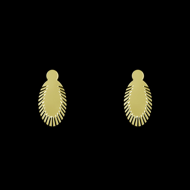 گوشواره طلا 18 عیار زنانه مدوپد مدل هندسی کد GA1-14232 گوشواره طلا 18 عیار زنانه مدوپد مدل هندسی کد GA1-14232