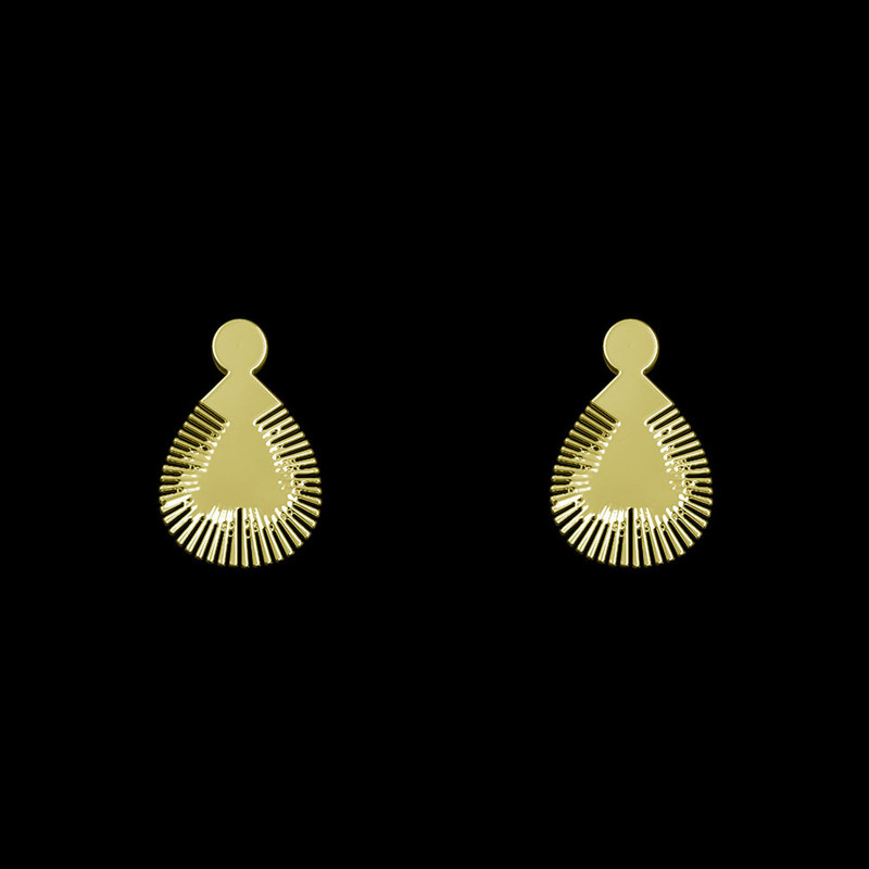 گوشواره طلا 18 عیار زنانه مدوپد مدل هندسی کد GA1-14249 گوشواره طلا 18 عیار زنانه مدوپد مدل هندسی کد GA1-14249