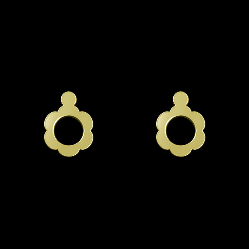 گوشواره طلا 18 عیار زنانه مدوپد مدل گل کد GA1-14409 گوشواره طلا 18 عیار زنانه مدوپد مدل گل کد GA1-14409