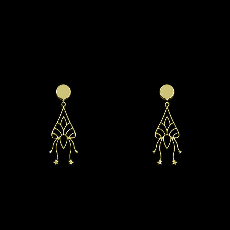 گوشواره طلا 18 عیار زنانه مدوپد مدل هندسی کد GA1-14456 گوشواره طلا 18 عیار زنانه مدوپد مدل هندسی کد GA1-14456