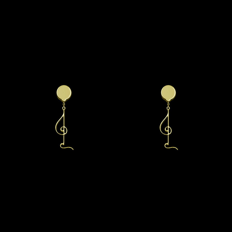 گوشواره طلا 18 عیار زنانه مدوپد مدل هندسی کد GA1-14477 گوشواره طلا 18 عیار زنانه مدوپد مدل هندسی کد GA1-14477