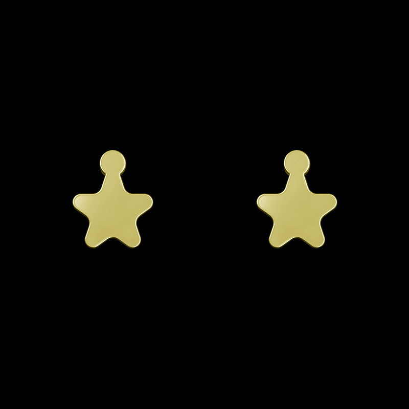 گوشواره طلا 18 عیار زنانه مدوپد مدل ستاره کد GA1-14687 گوشواره طلا 18 عیار زنانه مدوپد مدل ستاره کد GA1-14687
