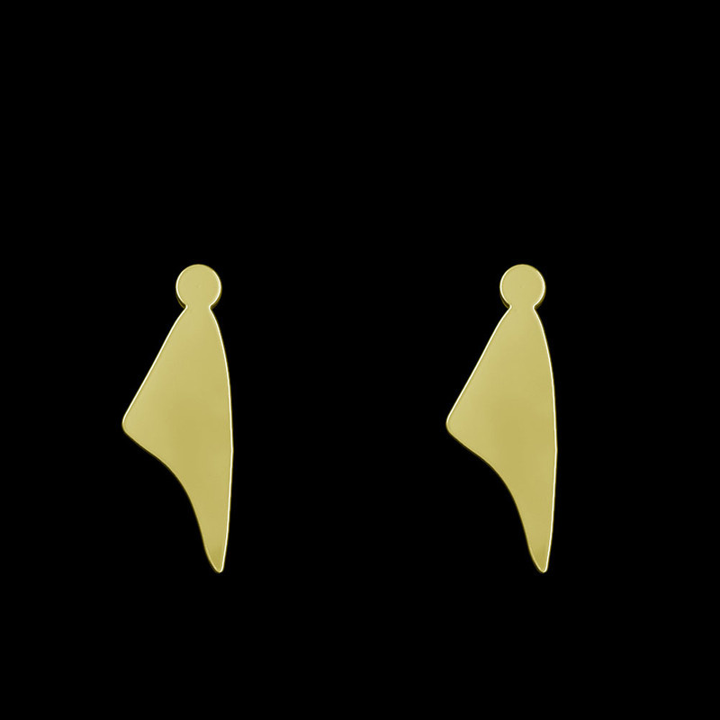 گوشواره طلا 18 عیار زنانه مدوپد مدل هندسی کد GA1-14732 گوشواره طلا 18 عیار زنانه مدوپد مدل هندسی کد GA1-14732