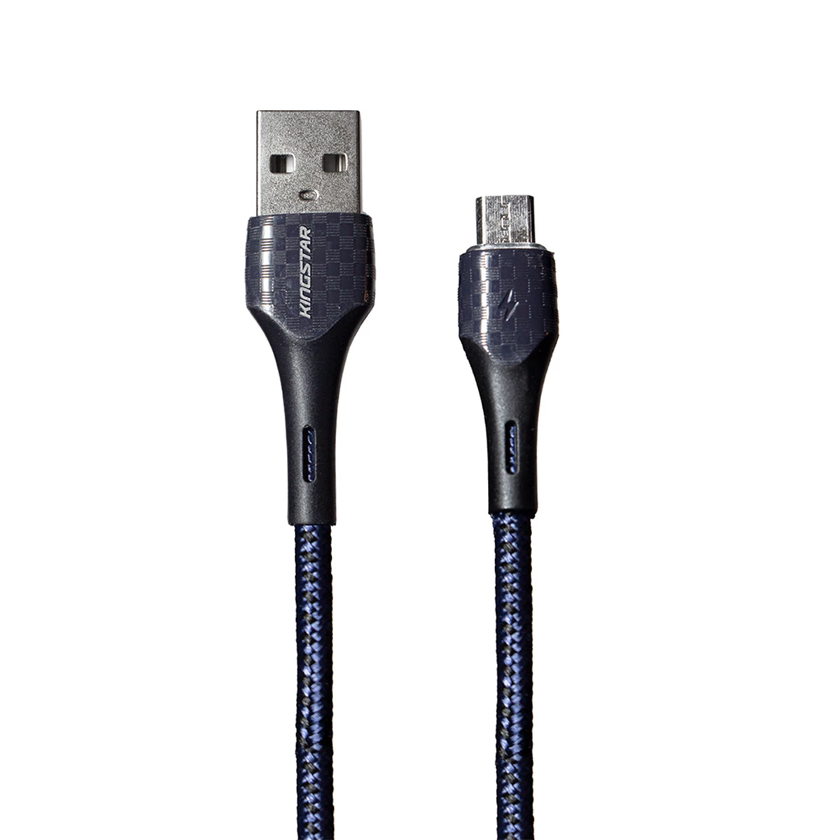 کابل شارژ microUSB کینگ استار مدل K02a طول 1 متر -خاکستری کابل شارژ microUSB کینگ استار مدل K02a طول 1 متر -خاکستری