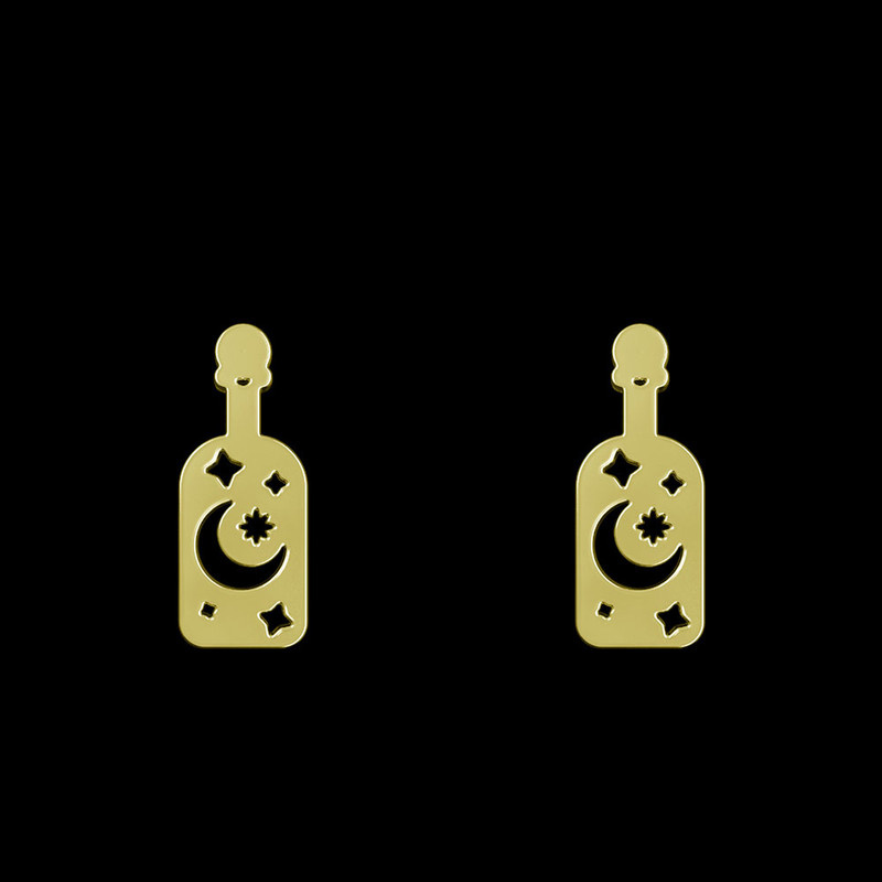 گوشواره طلا 18 عیار زنانه مدوپد مدل ماه کد GA1-15003 گوشواره طلا 18 عیار زنانه مدوپد مدل ماه کد GA1-15003