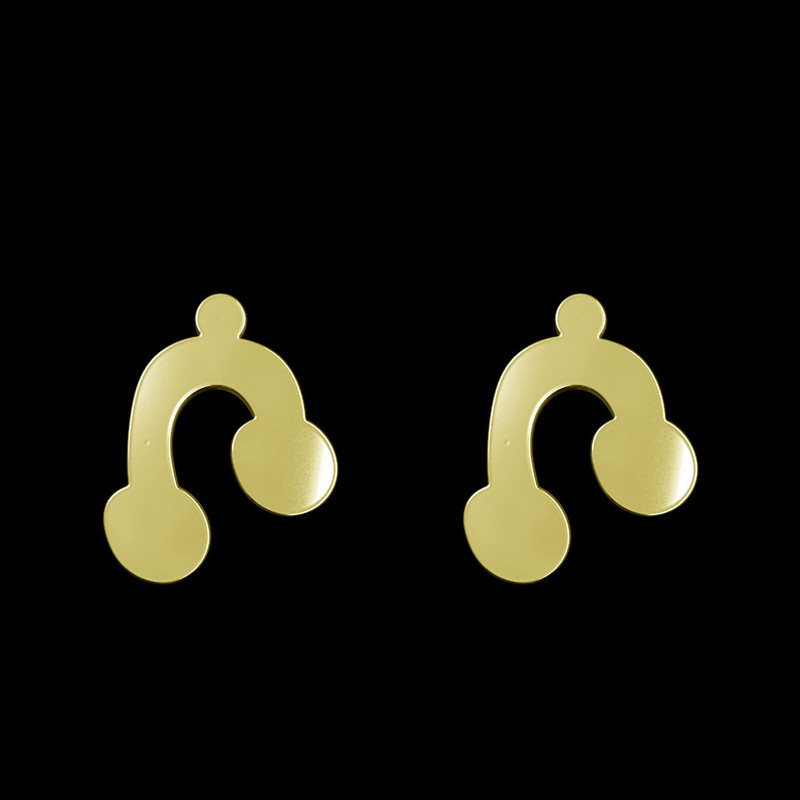 گوشواره طلا 18 عیار زنانه مدوپد مدل هندسی کد GA1-15083 گوشواره طلا 18 عیار زنانه مدوپد مدل هندسی کد GA1-15083