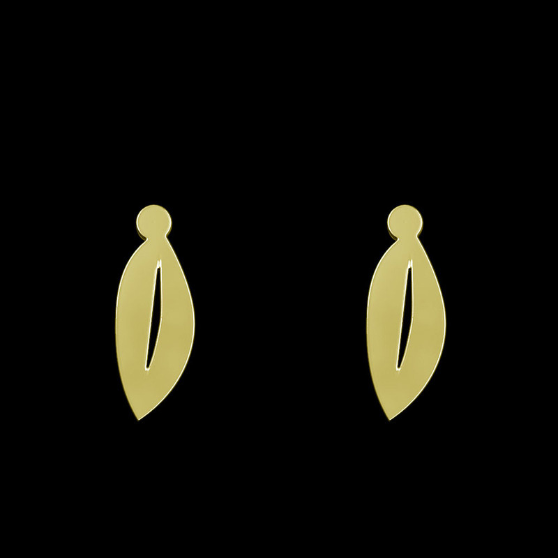 گوشواره طلا 18 عیار زنانه مدوپد مدل هندسی کد GA1-15084 گوشواره طلا 18 عیار زنانه مدوپد مدل هندسی کد GA1-15084