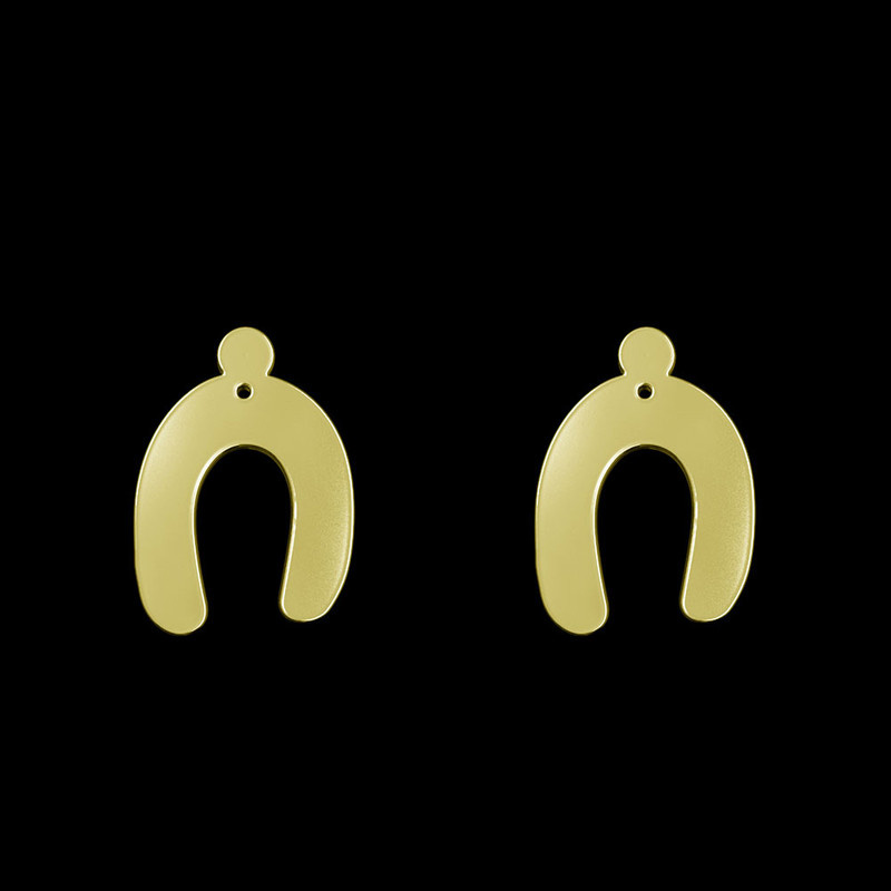 گوشواره طلا 18 عیار زنانه مدوپد مدل هندسی کد GA1-15085 گوشواره طلا 18 عیار زنانه مدوپد مدل هندسی کد GA1-15085