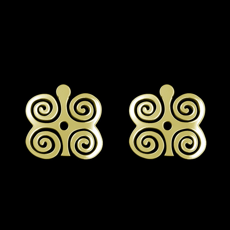 گوشواره طلا 18 عیار زنانه مدوپد مدل هندسی کد GA1-15115 گوشواره طلا 18 عیار زنانه مدوپد مدل هندسی کد GA1-15115