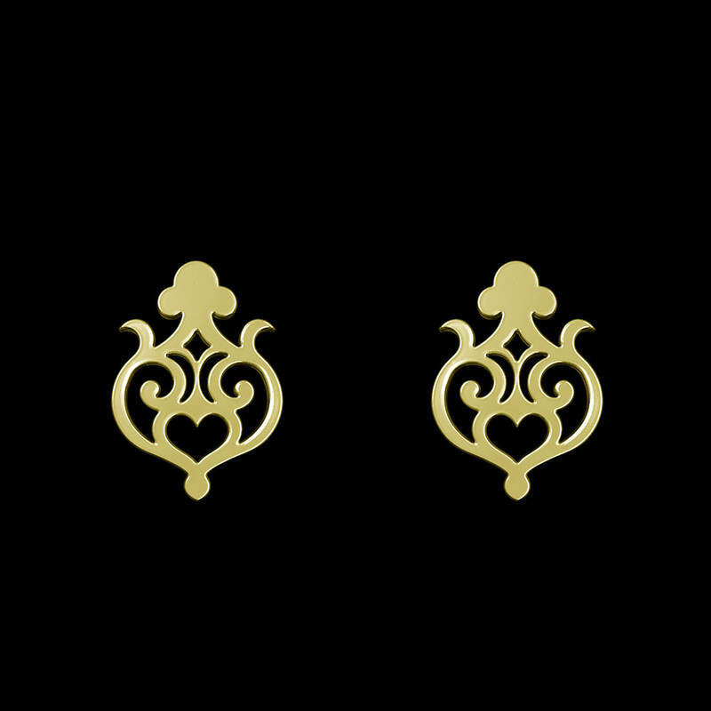 گوشواره طلا 18 عیار زنانه مدوپد مدل هندسی کد GA1-15215 گوشواره طلا 18 عیار زنانه مدوپد مدل هندسی کد GA1-15215